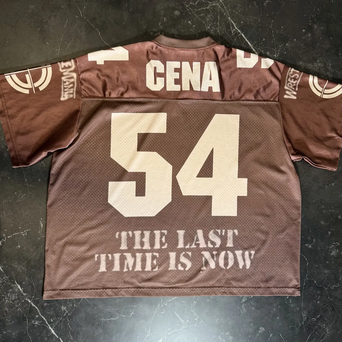 Cactus Jack WWE The Last Time Is Now John Cena Jersey 2