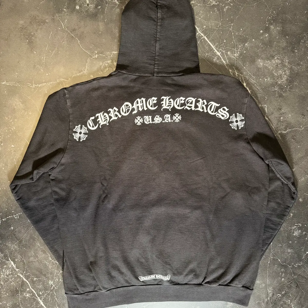 Chrome Hearts T-Bar Los Angeles Black Hoodie 2