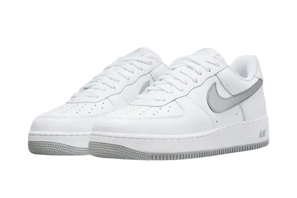 Air Force 1 Low Color Of The Month Silver Swooshes - 1
