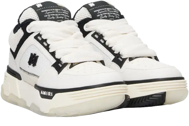 Amiri MA 1 White Black Line - 1