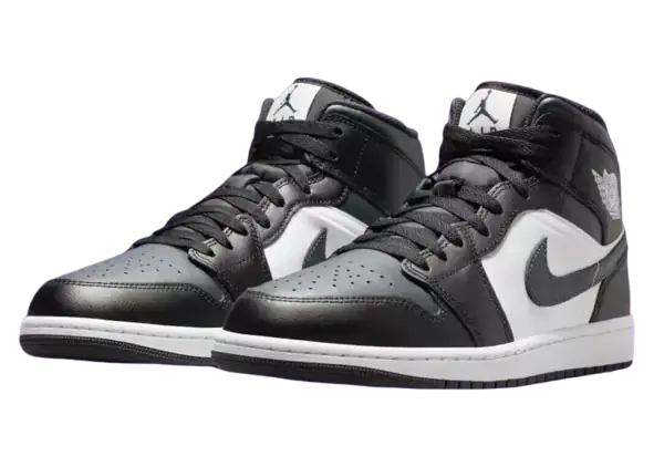 Jordan 1 Mid Off Noir Toe - 1