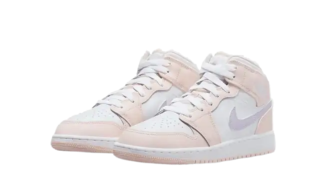 Jordan 1 Mid Pink Wash - 1