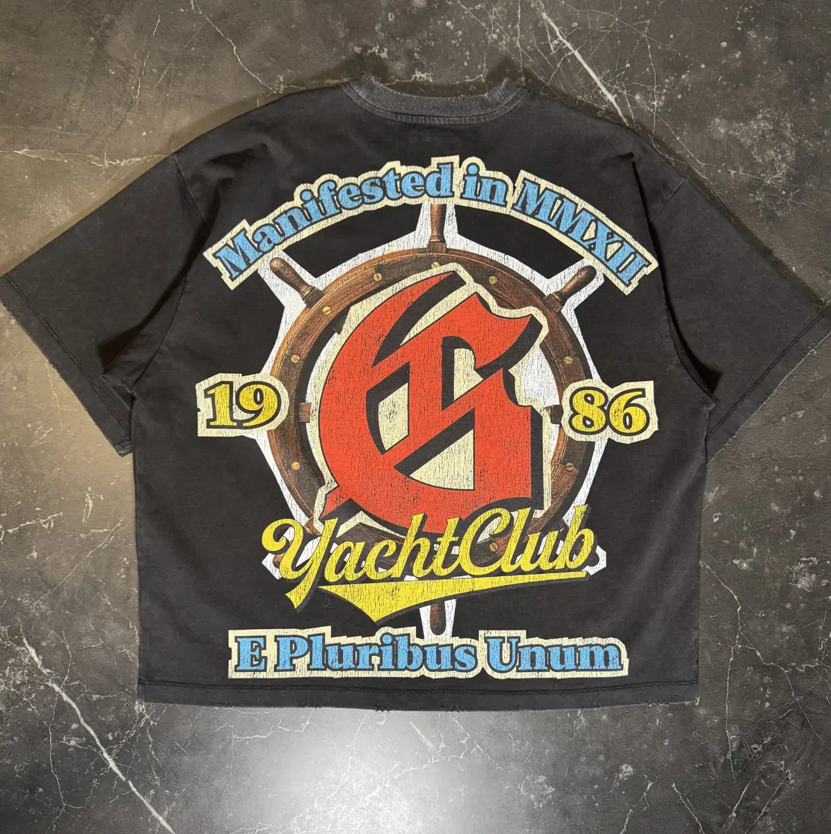 Godspeed Yatch Club Black Tee 2