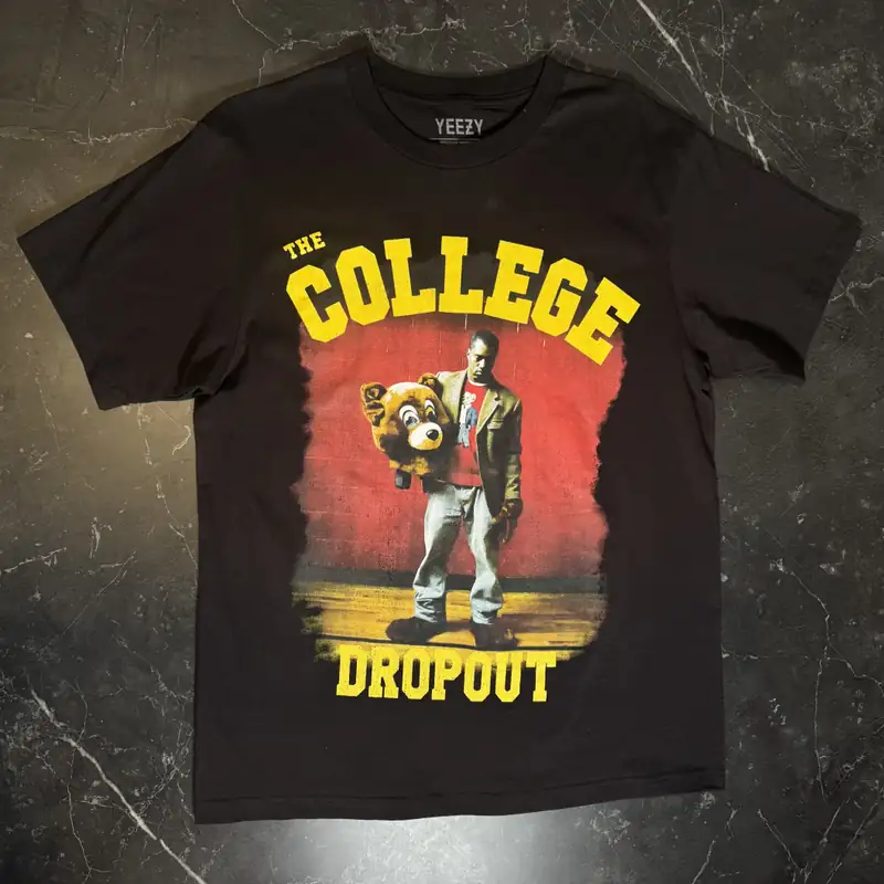 Kanye West The College Dropout Black Tee - 1
