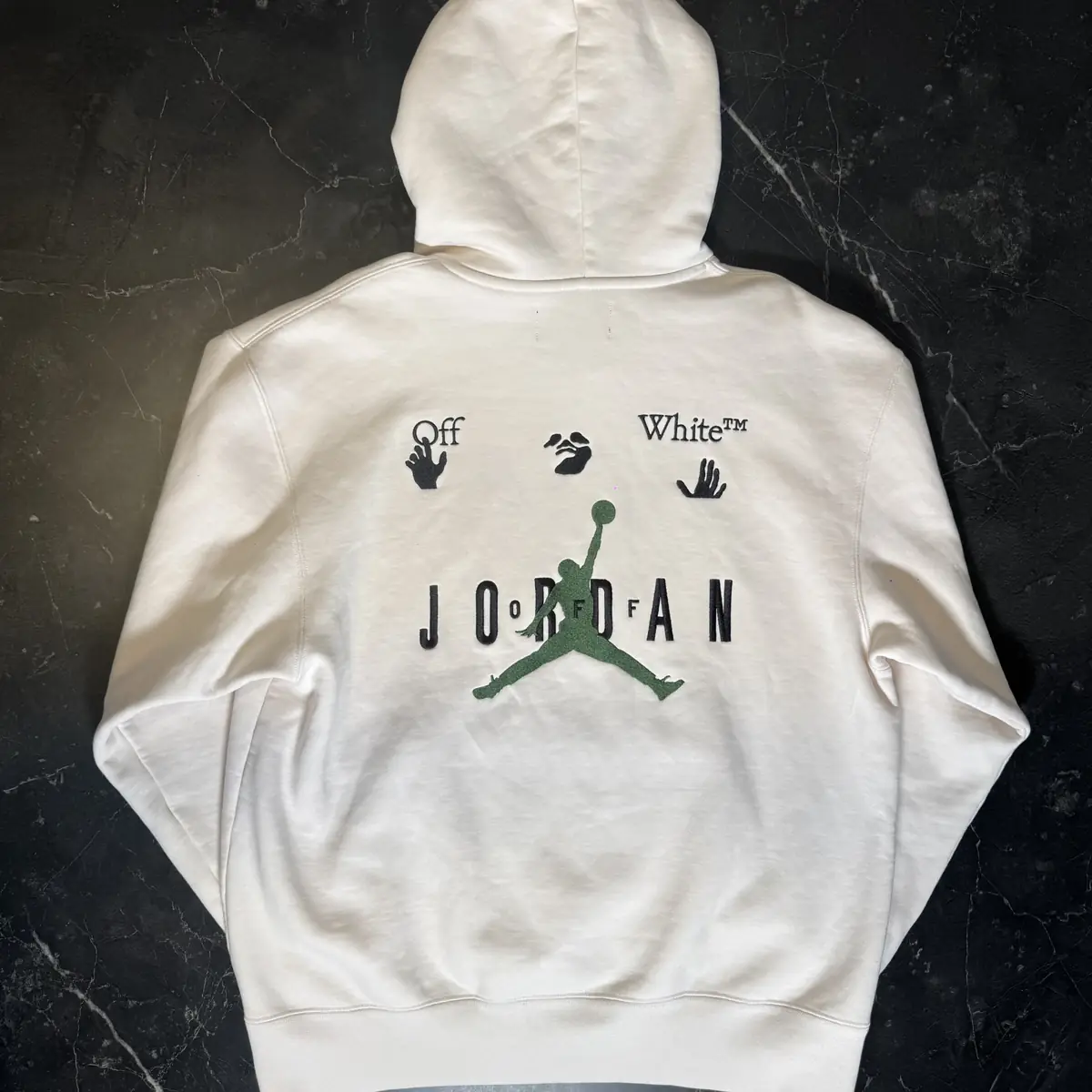 Off-White Jordan White Hoodie 2