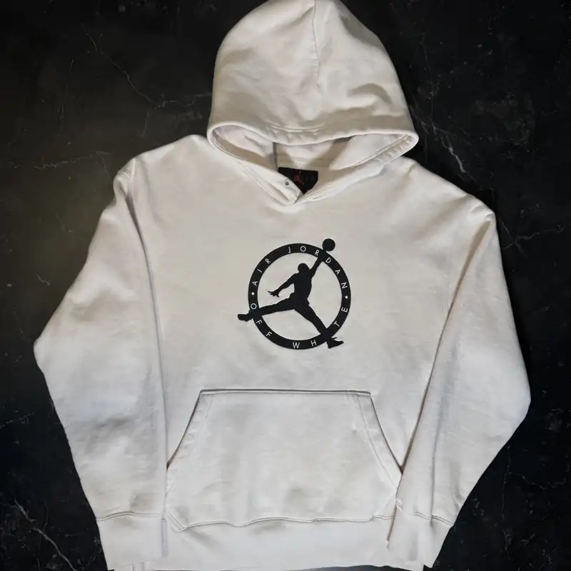 Off-White Jordan White Hoodie - 1