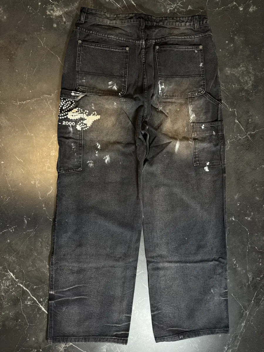 Vale Forever Daily Work Pants Painted Black 2