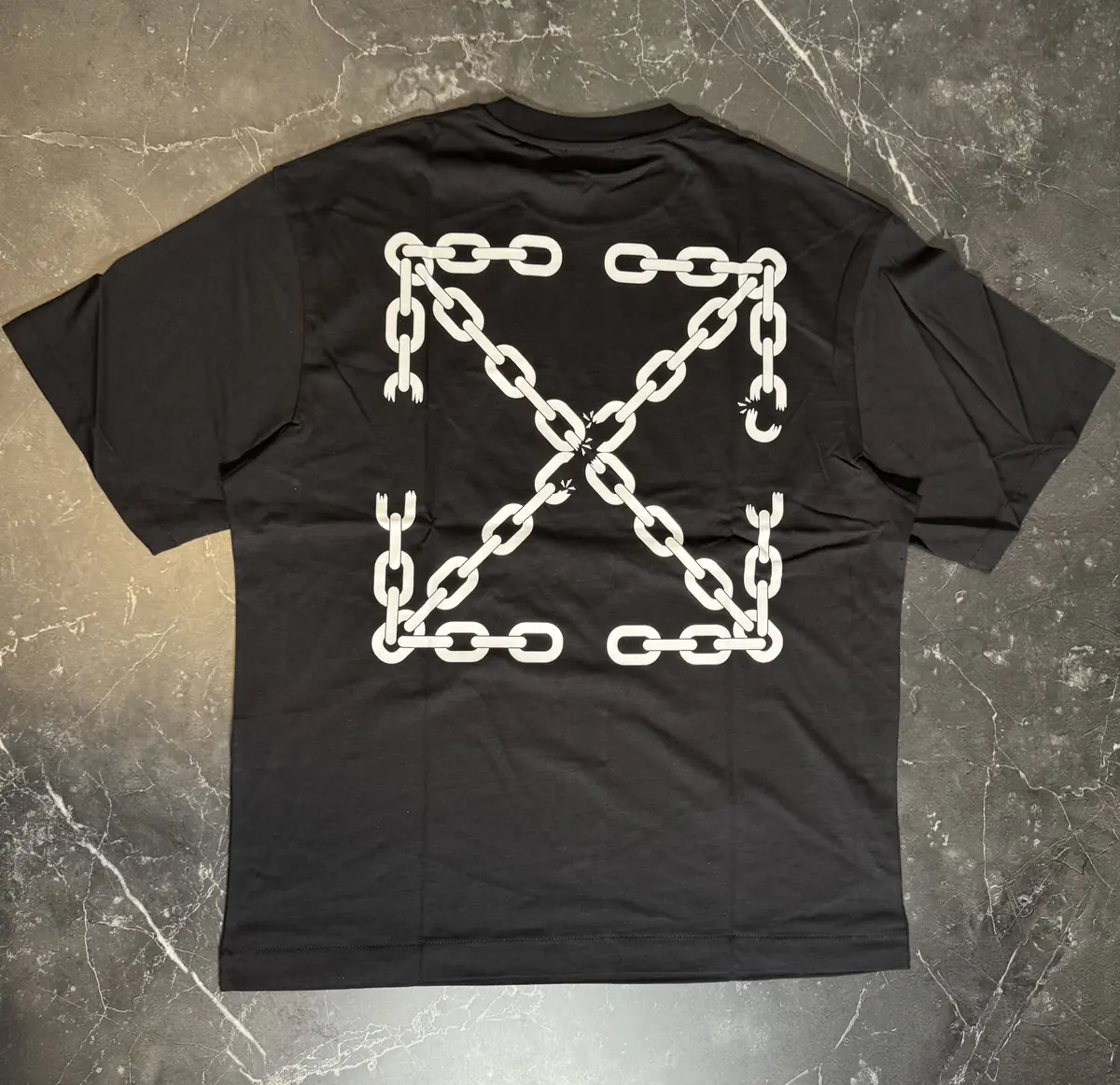 Off-White Chain Arrows Black Tee 2