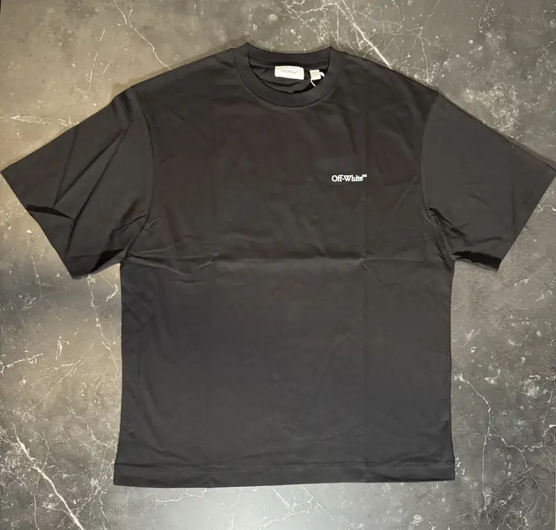Off-White Chain Arrows Black Tee - 1